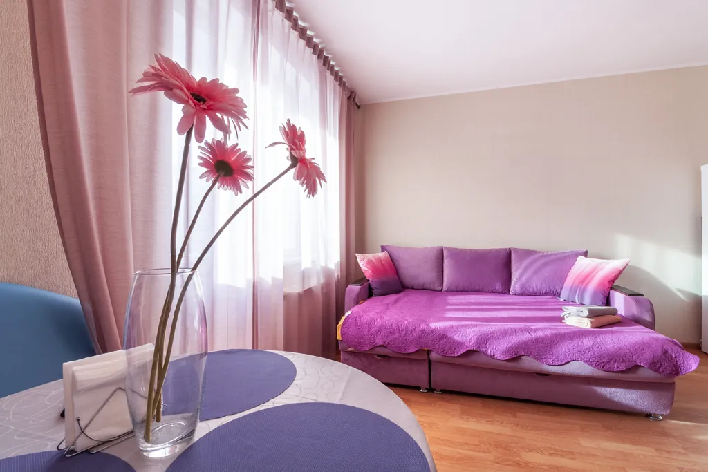 Rose-Blue Apartment (2ой дом от метро, 400 метров)