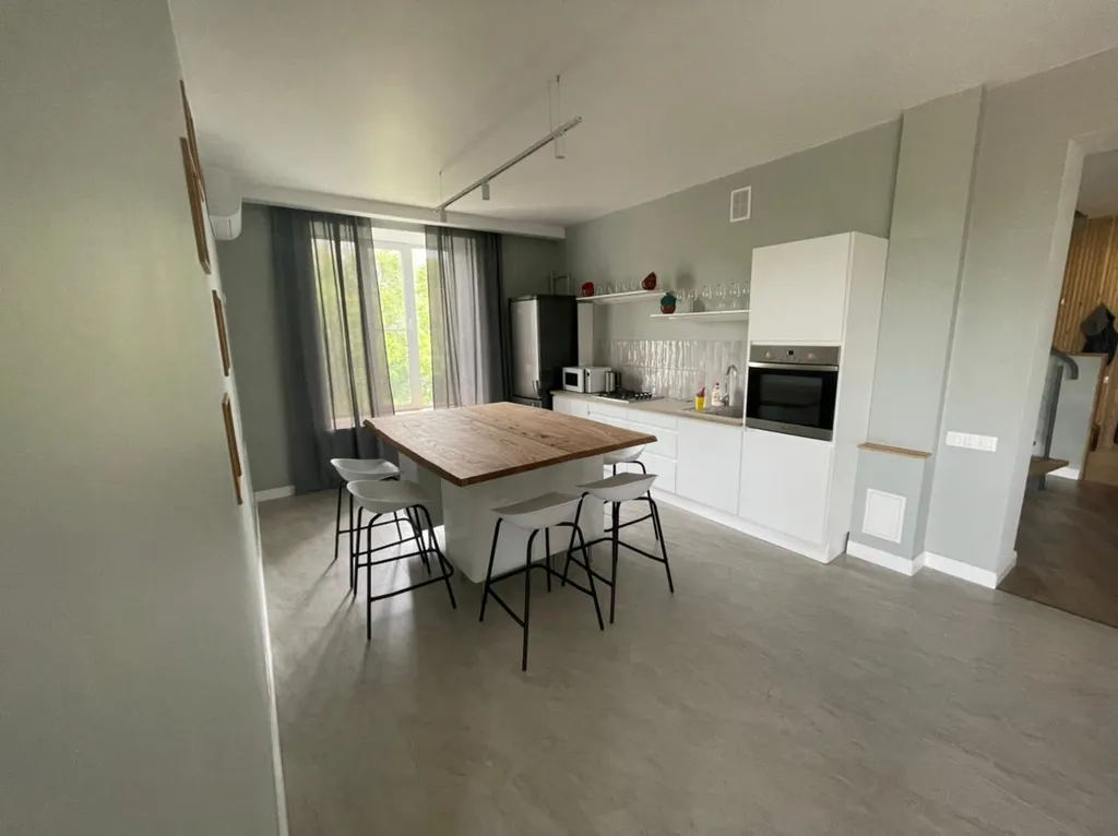 Двухуровневая квартира с панорамным видом на Казанский Кремль