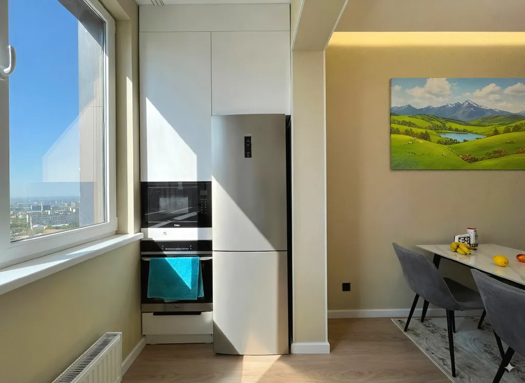 Панорамные апартаменты с дизайнерским стилем