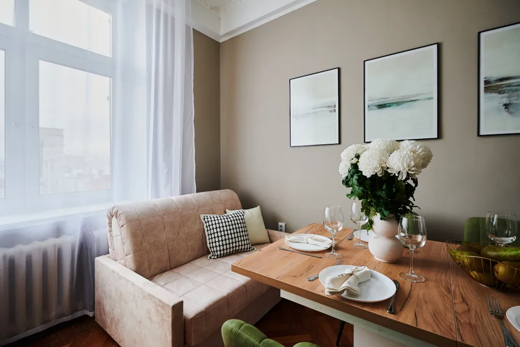 Квартира Квартира Новая трешка с видом на Тверскую — Москва