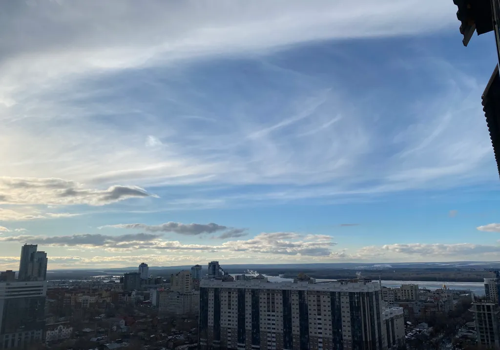 Апартамент с видом на город