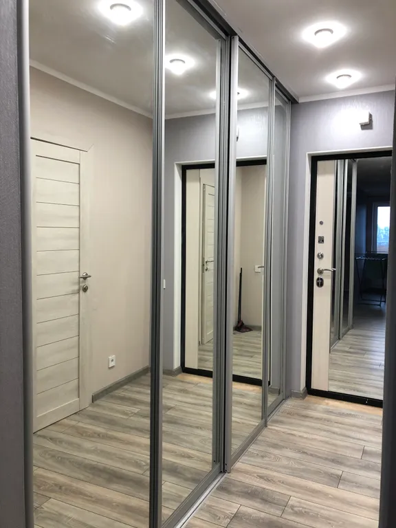 Новая студия с видом на парк