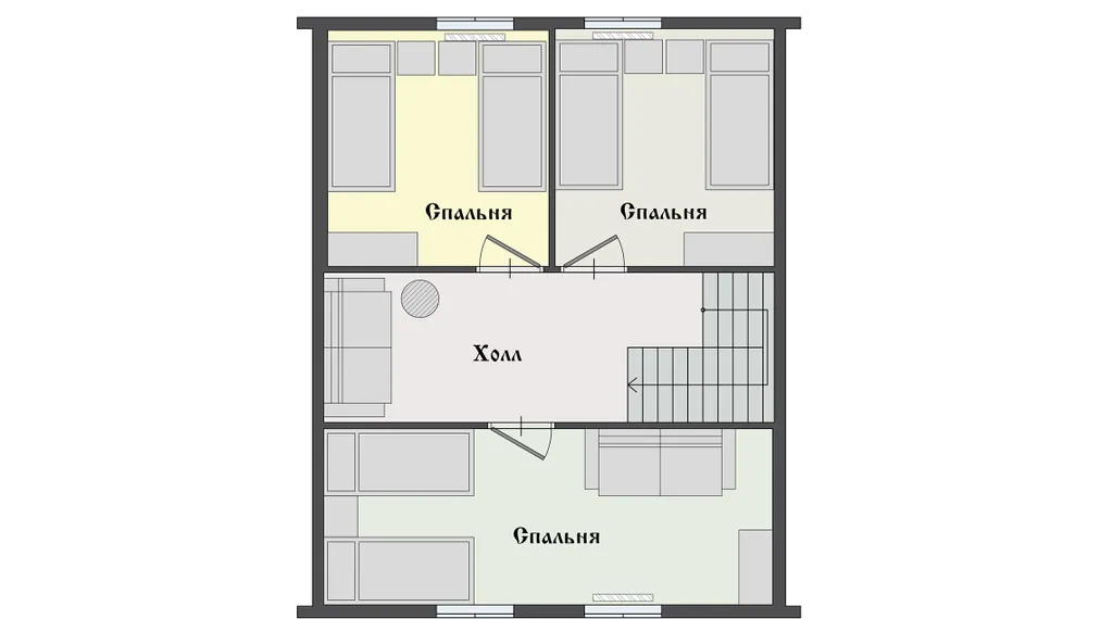 Коттедж 8ми местный коттедж на берегу озера Вуокса — Марьино