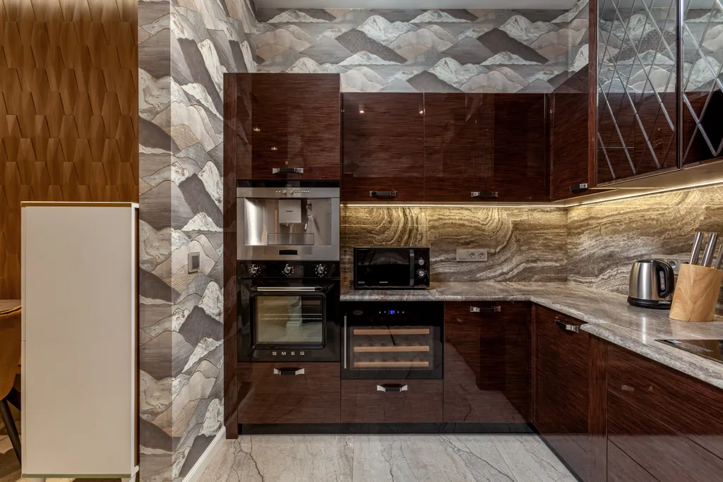 Трёхкомнатный апарт на 40 этаже