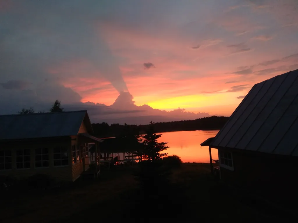 Коттедж на берегу озёра Селигер