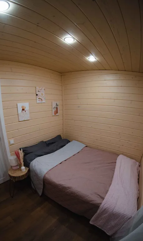 Уютный дом в лесу с панорамой и СПА комплексом