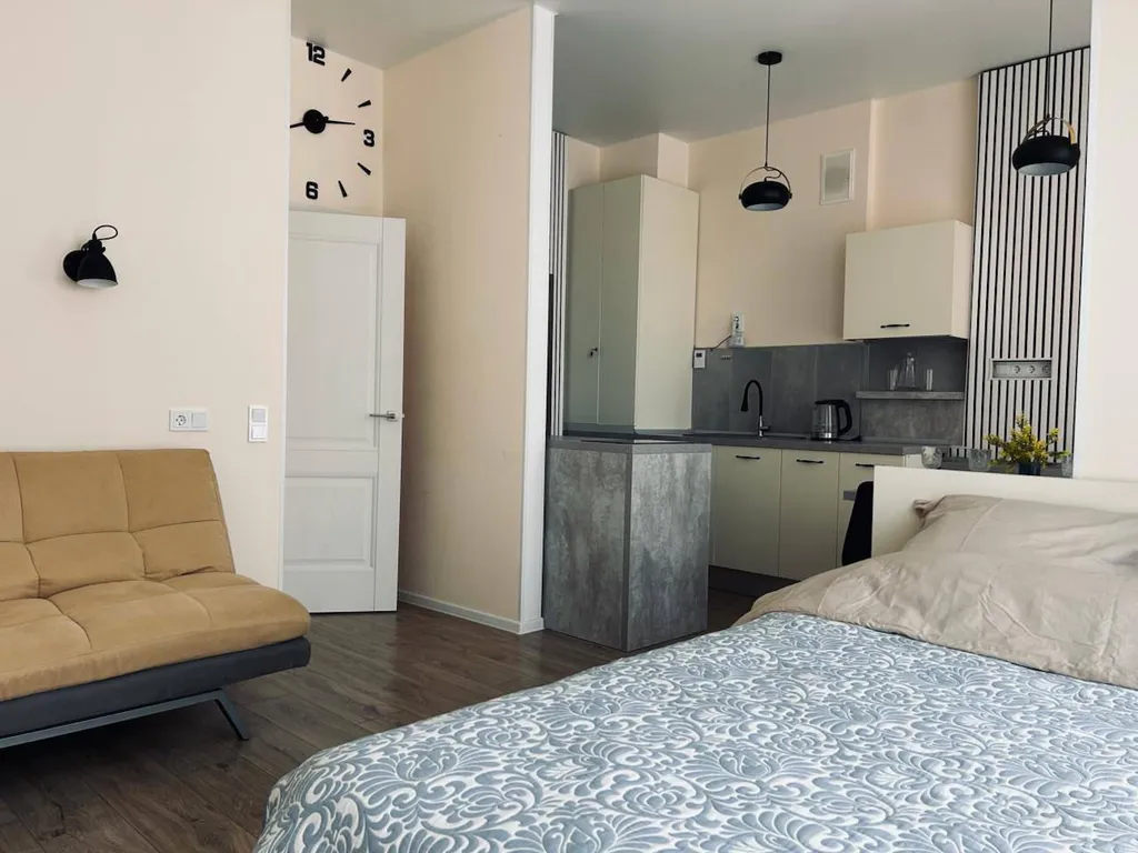 Эксклюзивная студия с двумя балконами и прекрасным видом