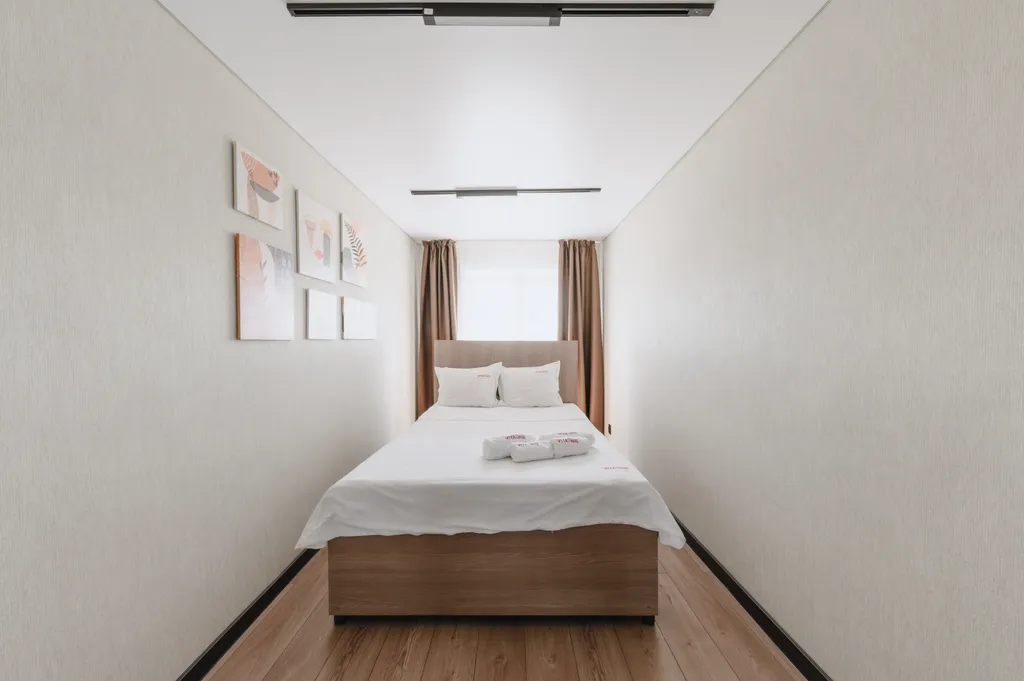 Свежая двухкомнатная квартира в центре города