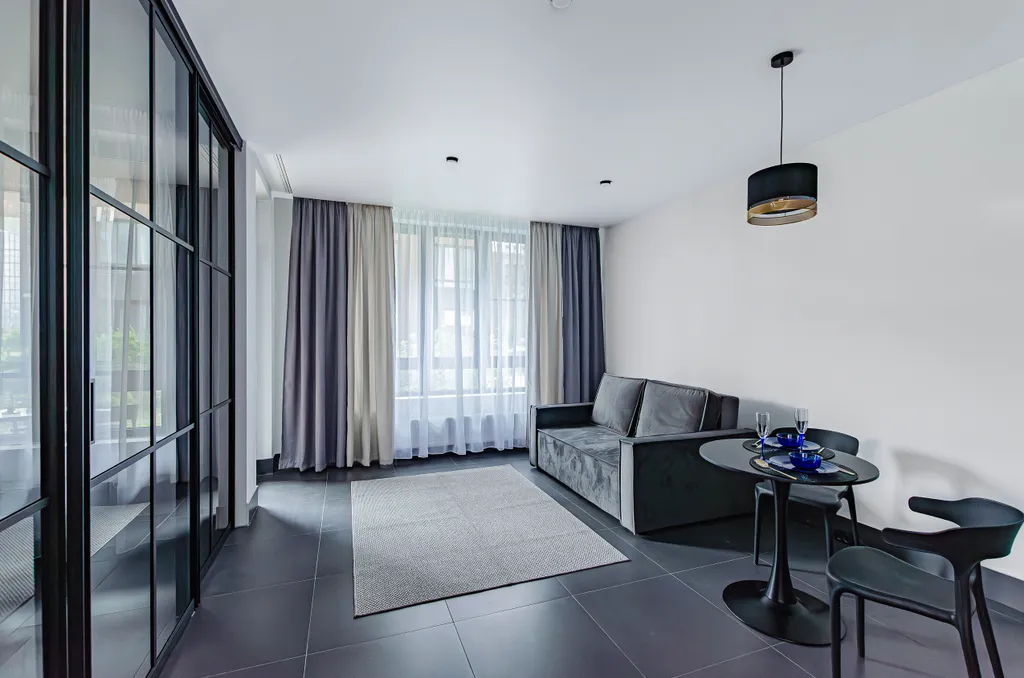 Квартира Happy Terrace квартира с террасой возле аквапарка Ривьера — Казань