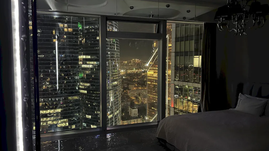 Апартаменты Москва сити с широкой панорамой на башни