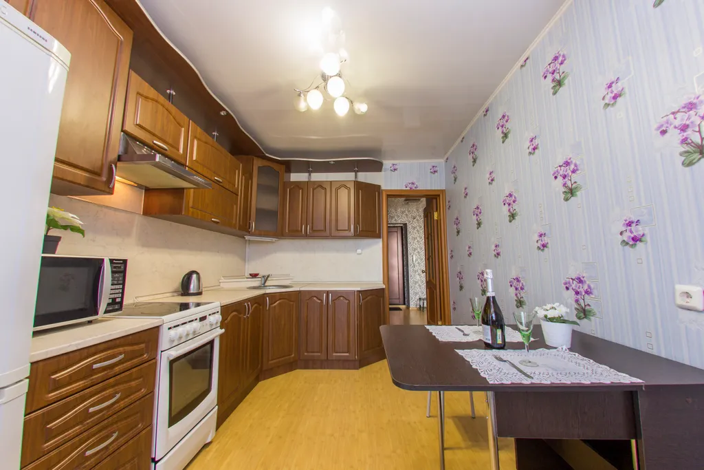 Квартира с панорамным балконом на парк