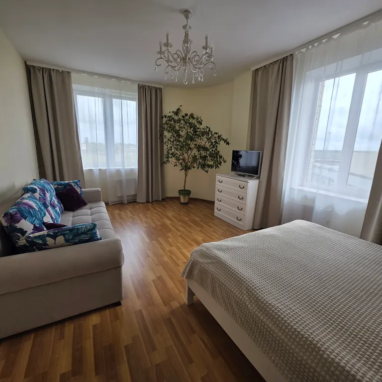 Просторная двухкомнатная квартира в центре города