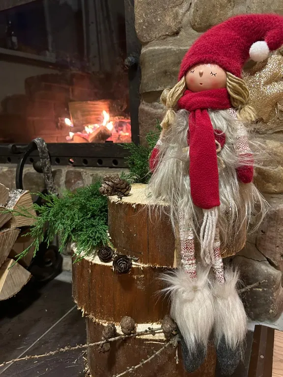 Двухэтажный дуплекс с камином и русской баней