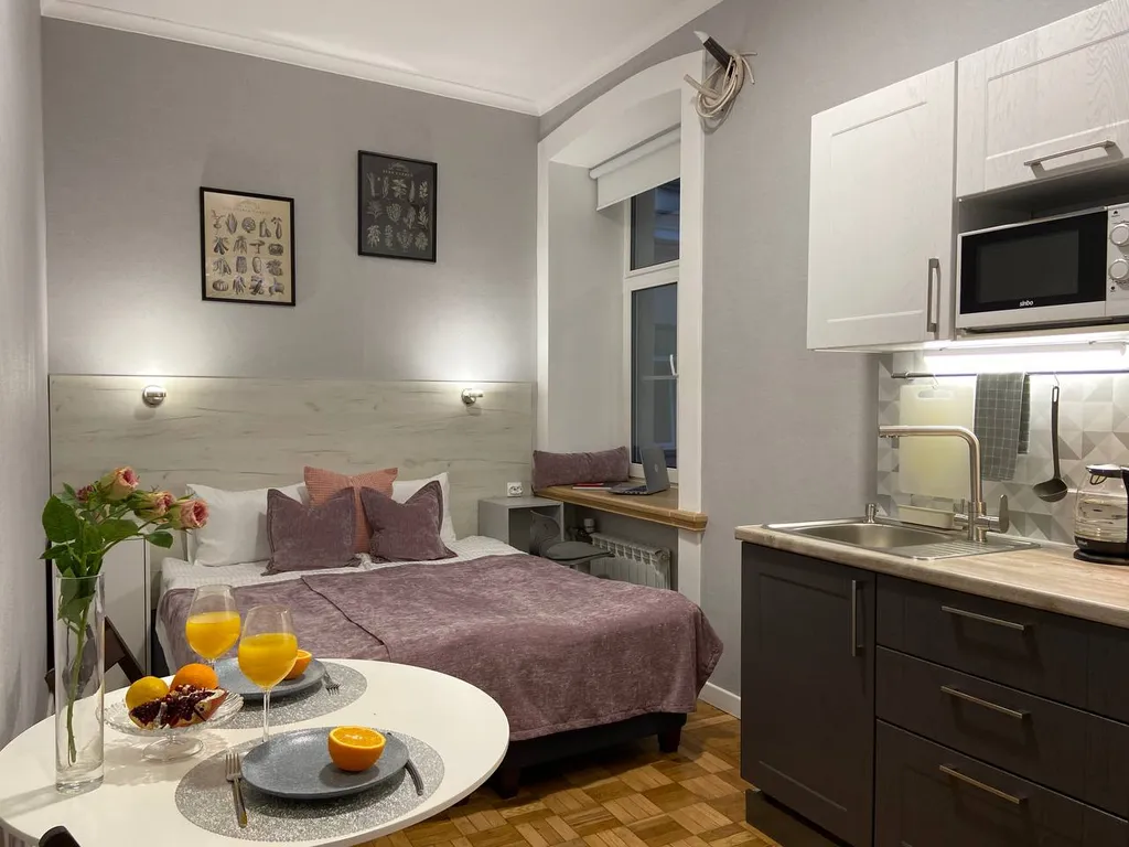 Квартира Студия Grey — аренда посуточно в Санкт-Петербург