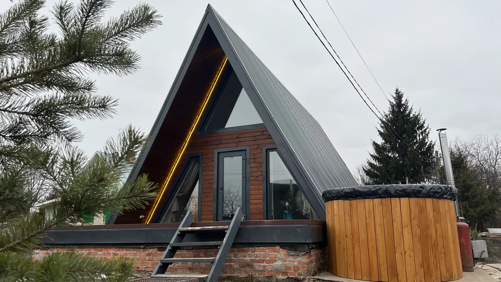 Коттедж А-фрейм Домик Тамб — аренда посуточно в Тамбов