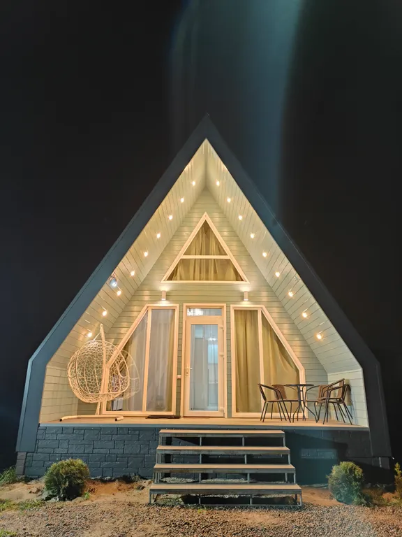 Коттедж Уютный новый Трехкомнатный дом у озера — Ларионово