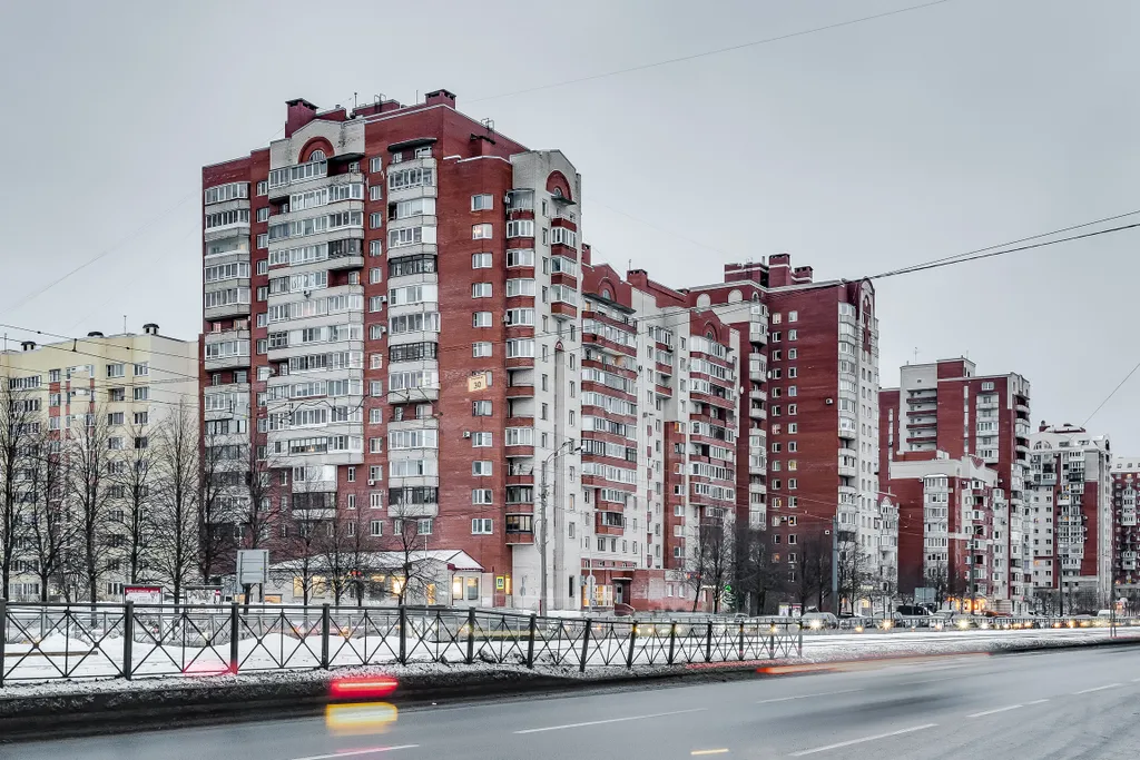 Квартира Просторная двухкомнатная квартира у Финского залива у метро Беговая — Санкт-Петербург