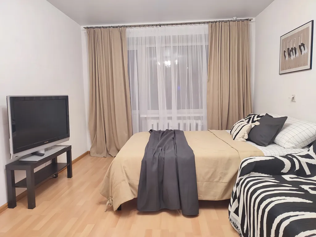 Однокомнатные светлые апартаменты