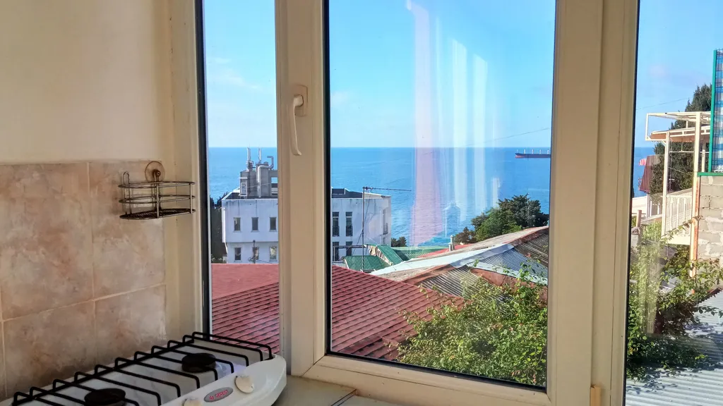 Квартира с видом на море для семьи в 5-6 минутах от пляжа