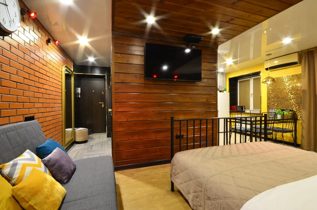 Квартира Квартира 2х комнатная, (7 мест), или 4 отдельно кроватей — Ярославль