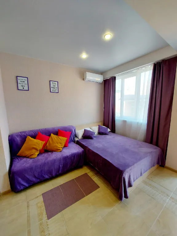 Квартира Квартира Violet apartment в центре, для вас пляж Сочифония и Мандарин — Сириус
