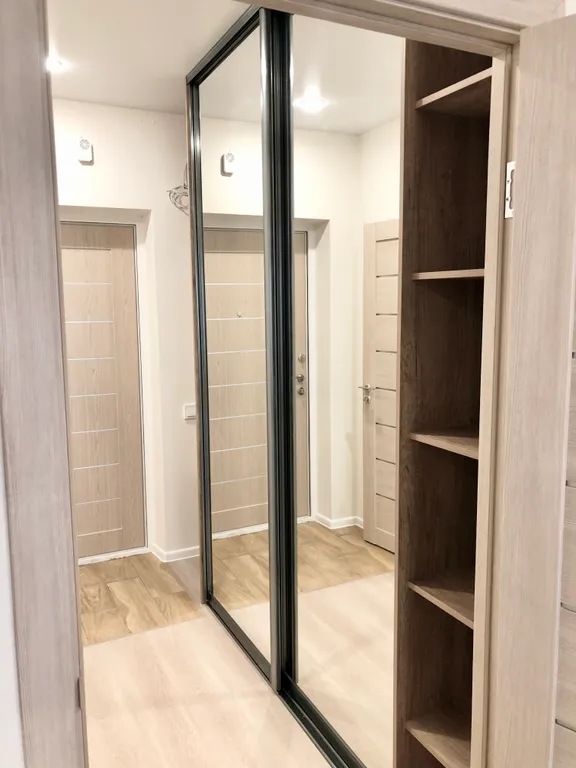 Просторная студия с красивым видом с высоты