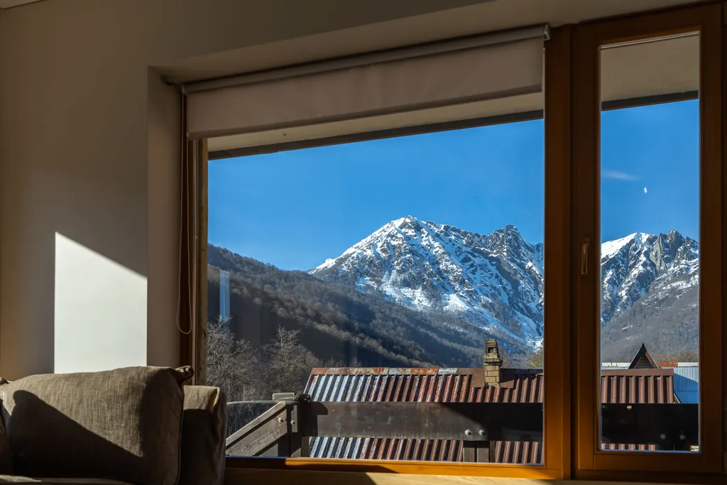 Уютная двухуровневая квартира в Красной поляне с видом на Ачишхо