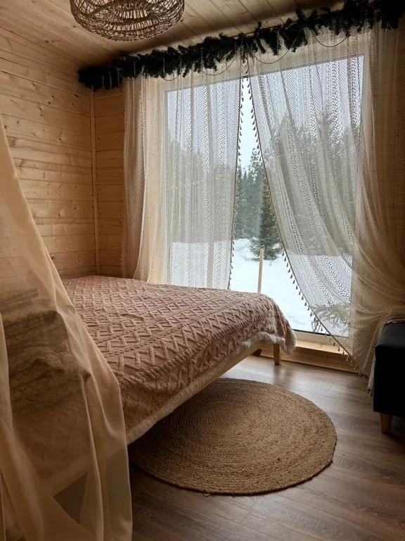 Дом Притяжение для семейного отдыха в с.Гольяны