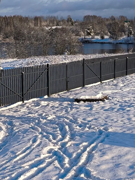 Видовой а-фрейм на берегу реки Нерль