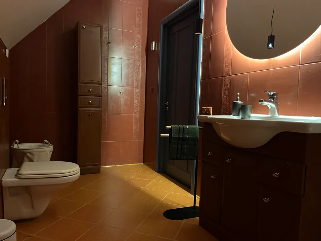 Коттедж на берегу Невы с lounge в гараже