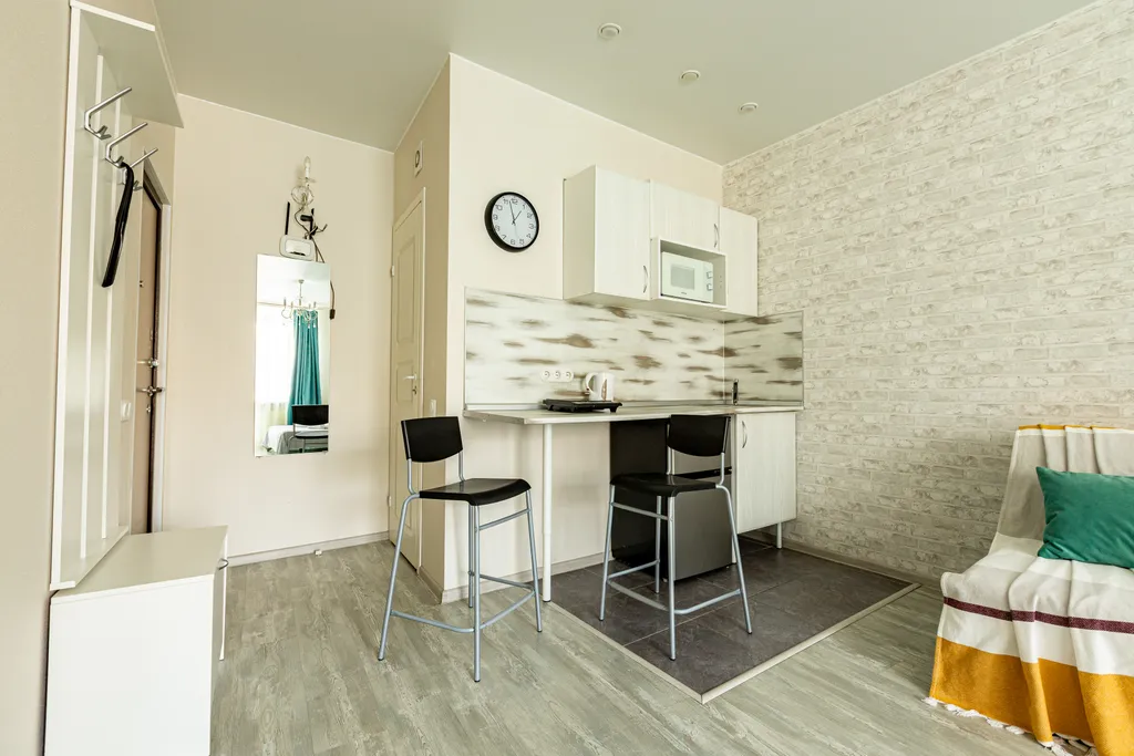 Студия с балконом на Васильевском острове