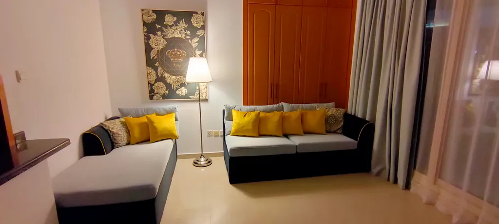 Апартамент с 2 спальнями и прекрасным видом на Марину