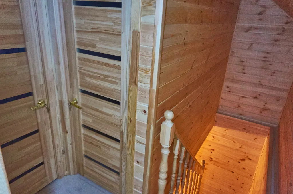 Двухэтажный дом с сауной