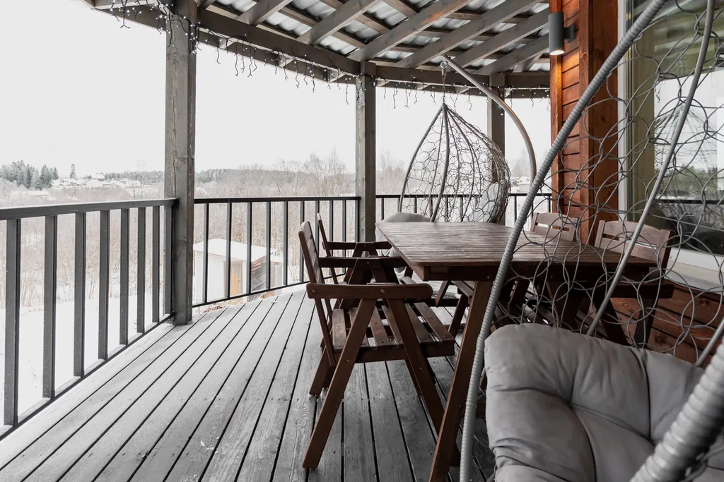 Дом с видом на озеро Кармаланьярви