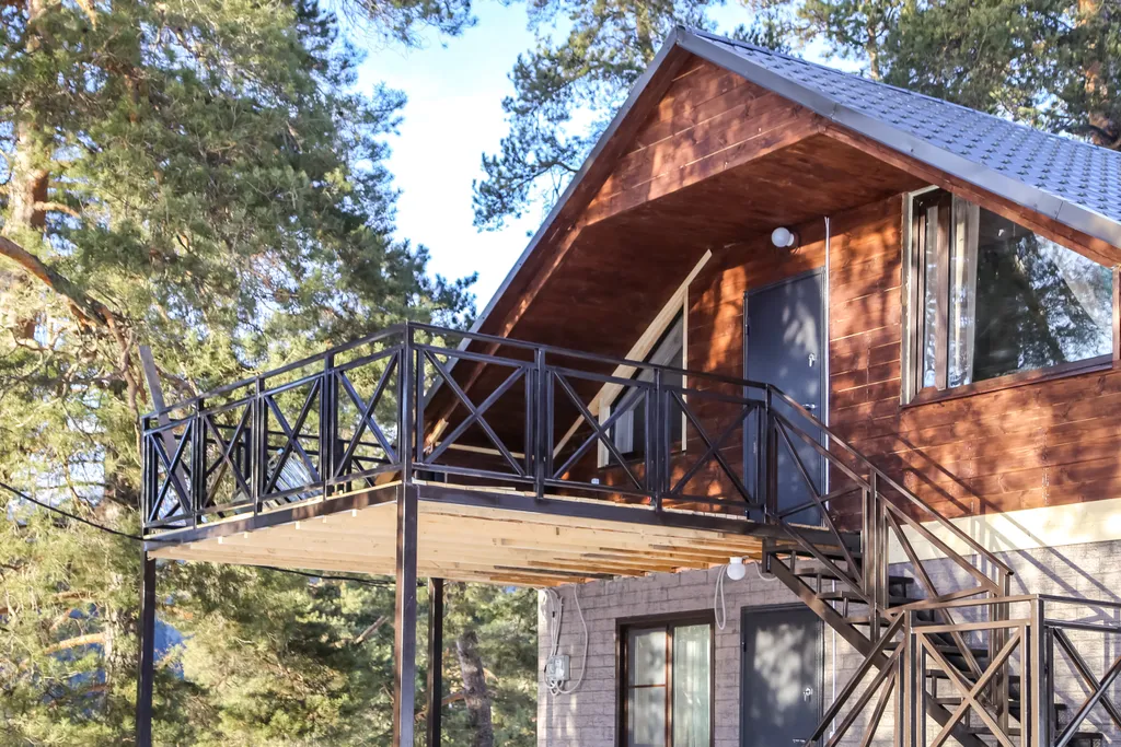 Коттедж с живописным видом на горы