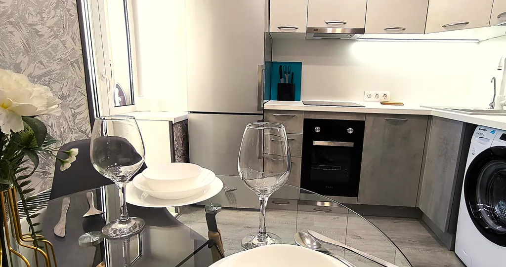 Чистая уютная квартира с видом на сосновый бор