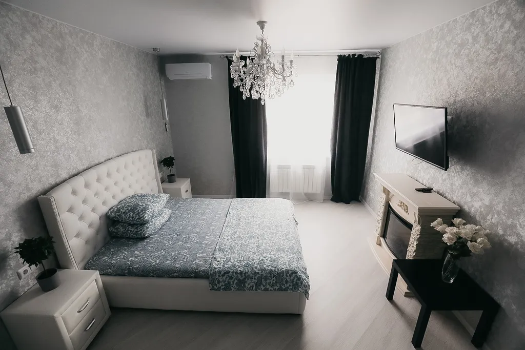 Однокомнатная квартира с камином