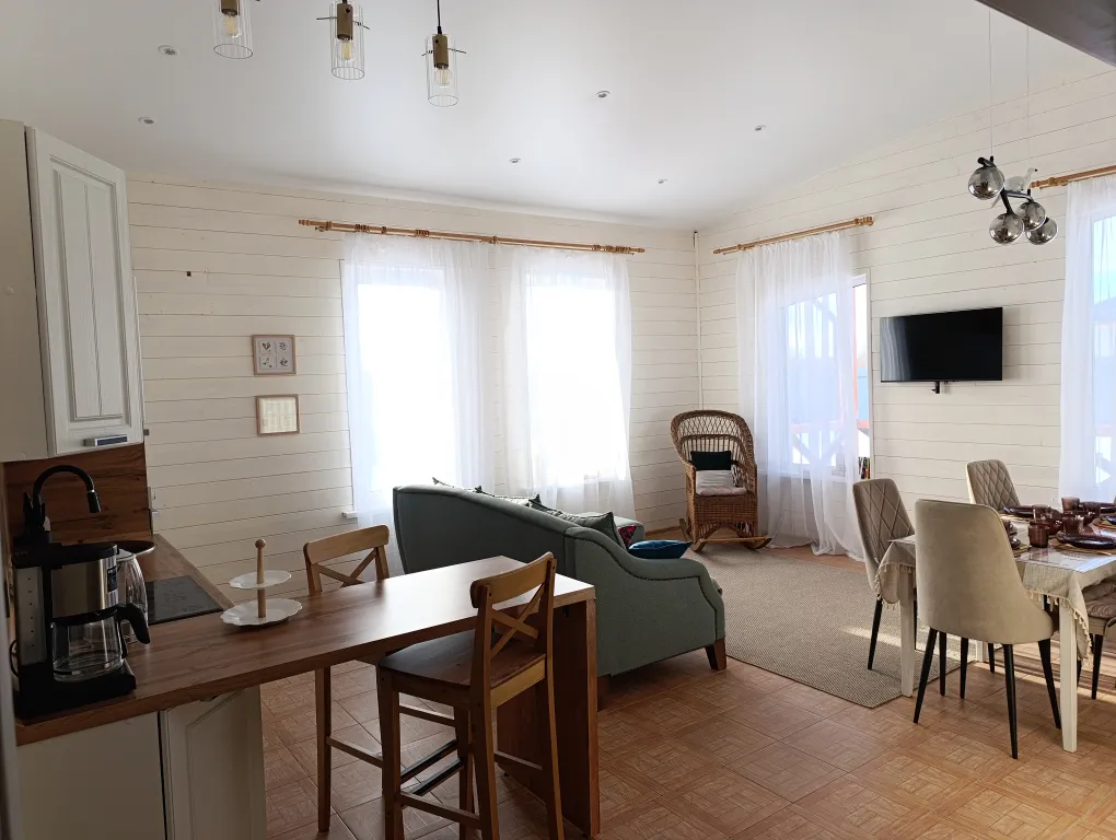 Коттедж Коттедж Наша дача шале для семьи с детьми — Манушкино