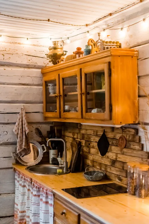 Теремок домик в деревне