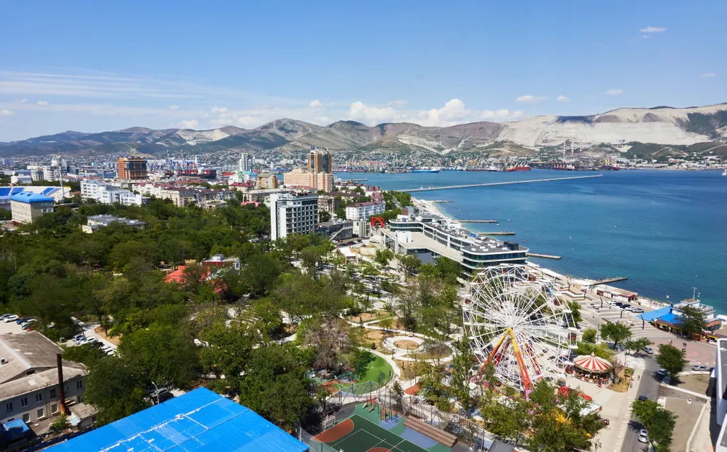 Уютная квартира-студия с потрясающим видом на море и город  в центре