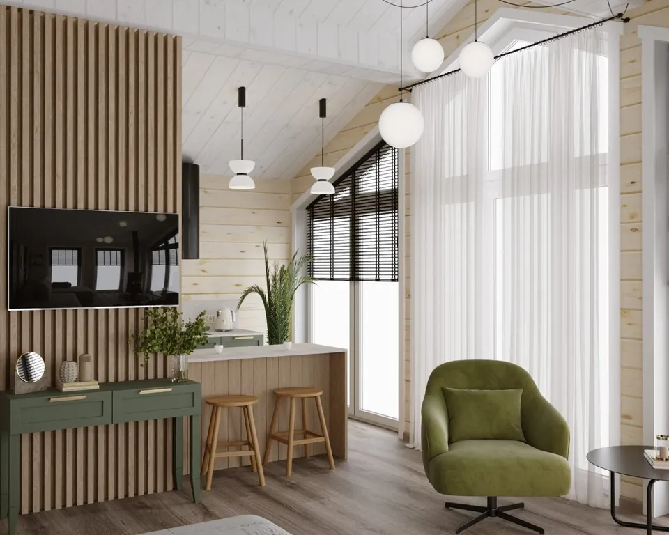 Коттедж Дизайнерский дом на 6 гостей — аренда посуточно в Заокский