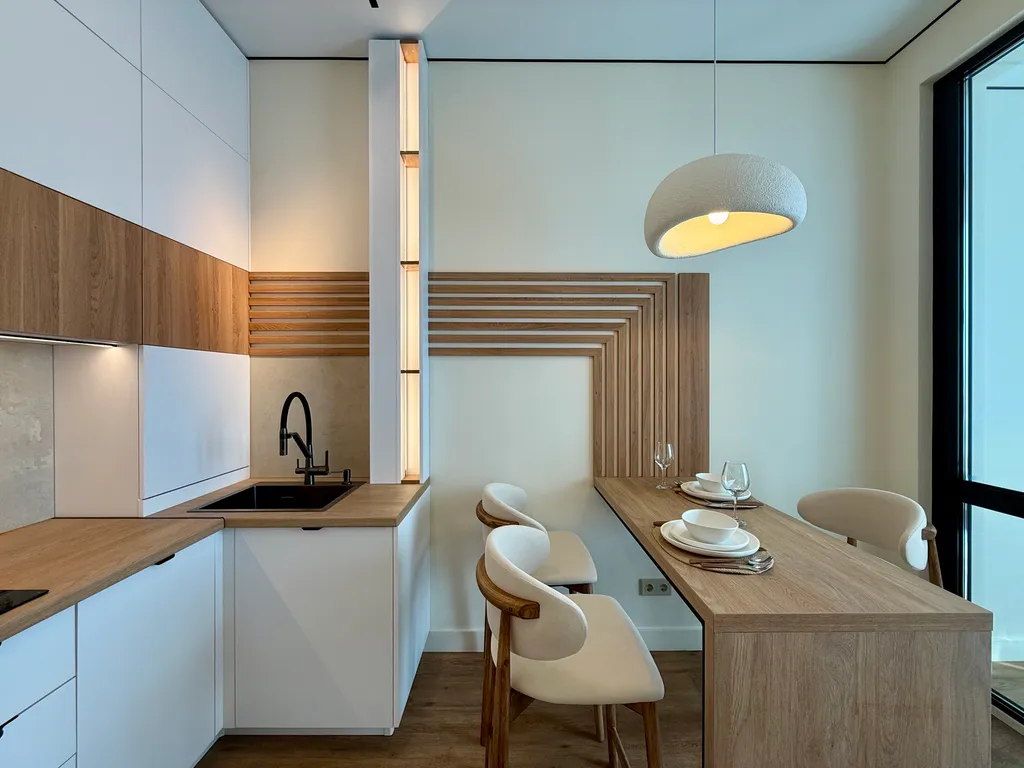 Квартира посуточно в Казани — Japandi Premium Apart, умный дом