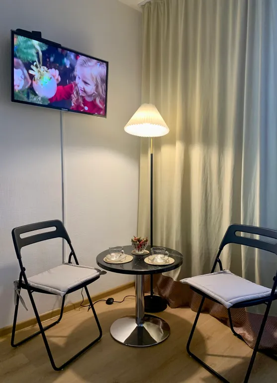 Квартира Квартира Уютная студия у НИИ имени Петрова с бесконтактным заселением — Песочный