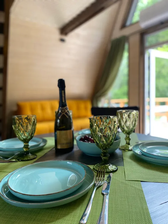 Коттедж Новый уютный А-фрейм дом — Горячий Ключ