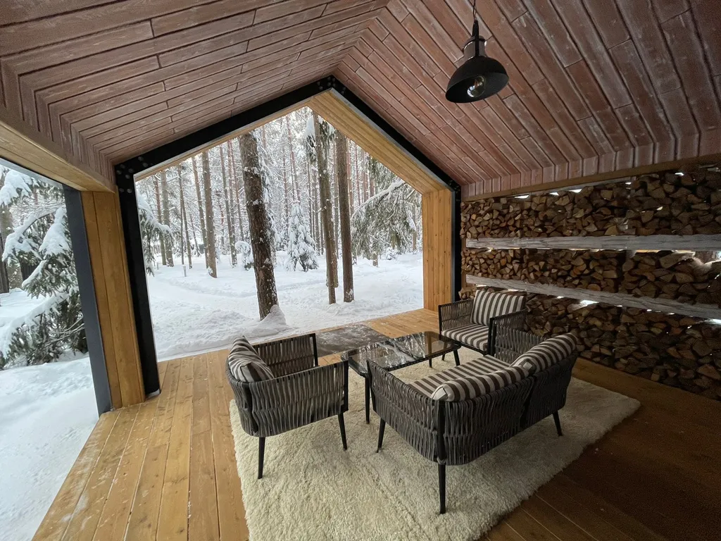 Тихий Барн в лесу