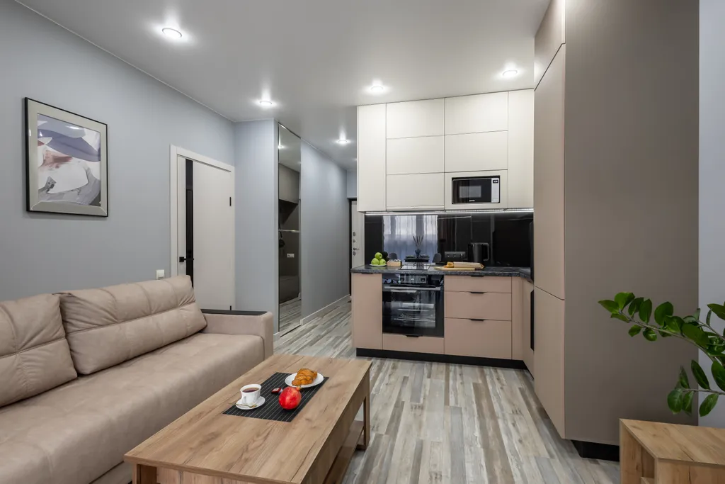 Стильная видовая квартира на Верхней Набережной