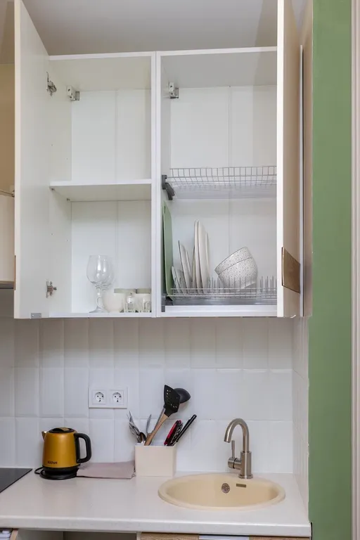 Квартира-студия в центре, 11,3 м², 1 кровать