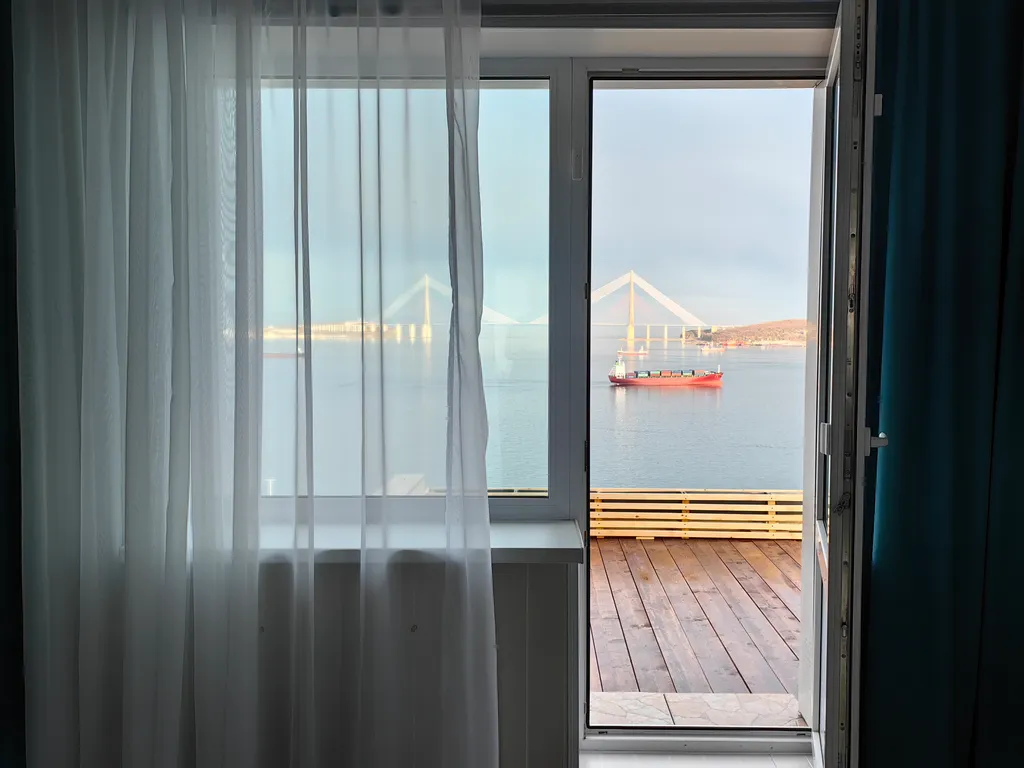 Апартамент с уникальным видом на море и террасой