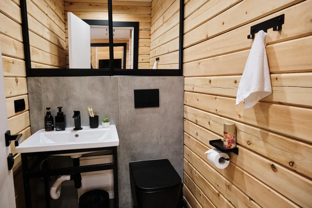 Двухкомнатный дом с сауной