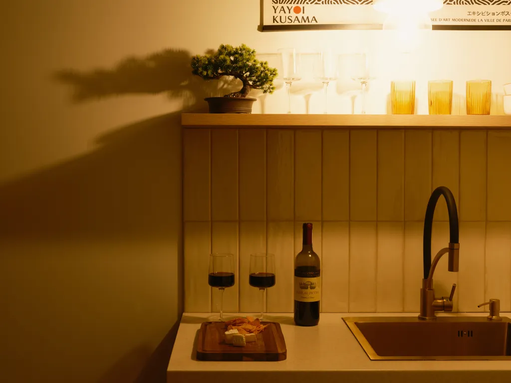 Квартира Japandi in Meridian — Алматы